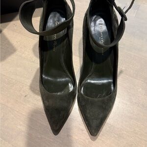 Gianvito Rossi Black Suede Women's Heels